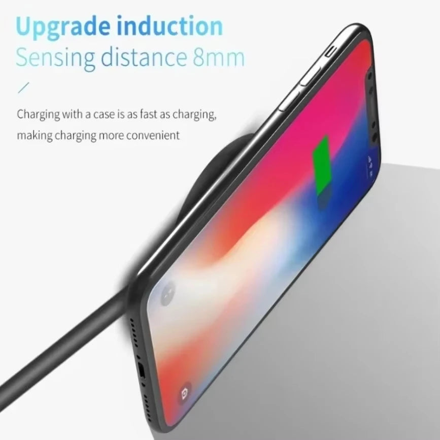 Mini Magnetic Wireless Charger Strong Magnet for iPhone 18 17 16 15 14 13 Slim Portable 15W Fast Charging Cargador inalámbrico
