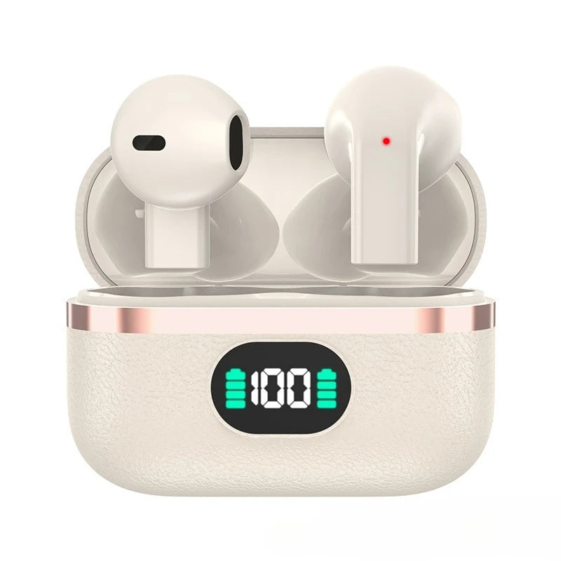 Wireless TWS Semi-In-Ear Earbuds with Sleek Design Long Endurance Battery Built-in Mic Versatile Headphones for Active Lifestyle
