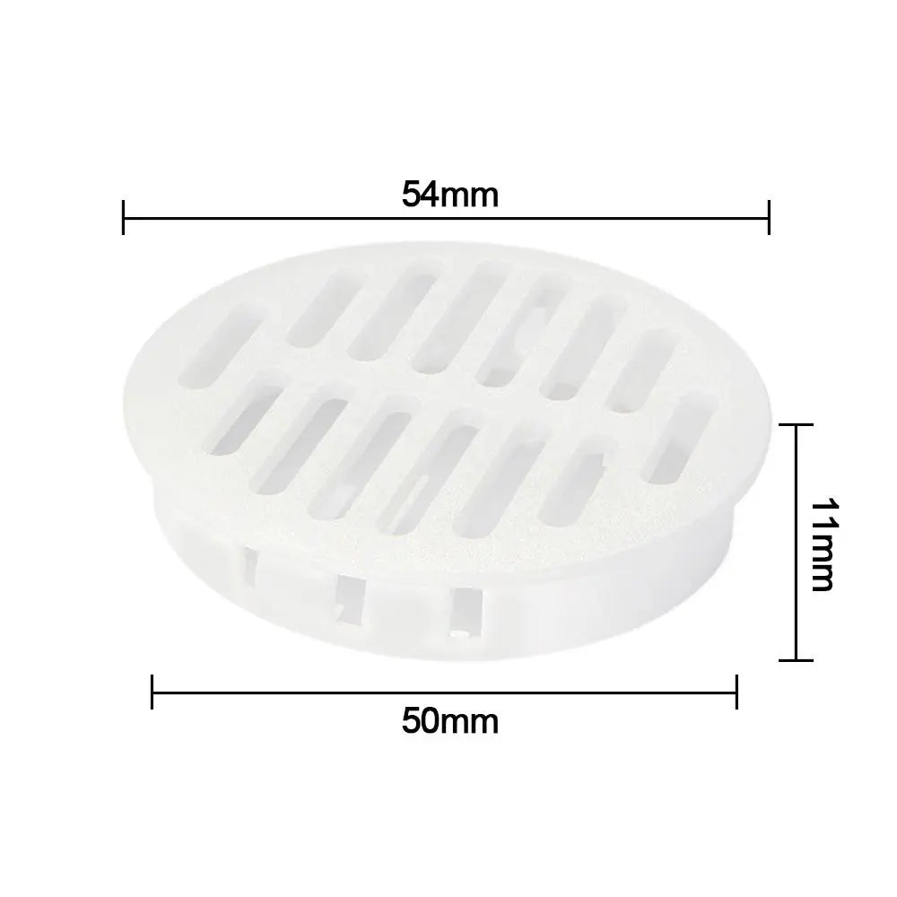 Heat Dissipation Rectangular Breathable Mesh Plastic Multiple Sizes Cabinet Wardrobe Air Vent Ventilation Grille Wardrobes