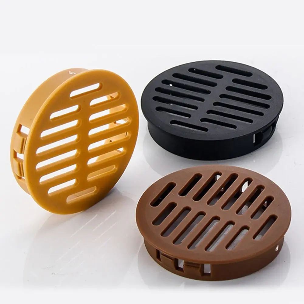 Heat Dissipation Rectangular Breathable Mesh Plastic Multiple Sizes Cabinet Wardrobe Air Vent Ventilation Grille Wardrobes