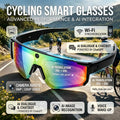 2026 New AI Smart Glasses 1080P Camera Anti-shake Cycling Ridi Sports glasses AI  Translation ChatGPT Dual Mic Windproof Goggles