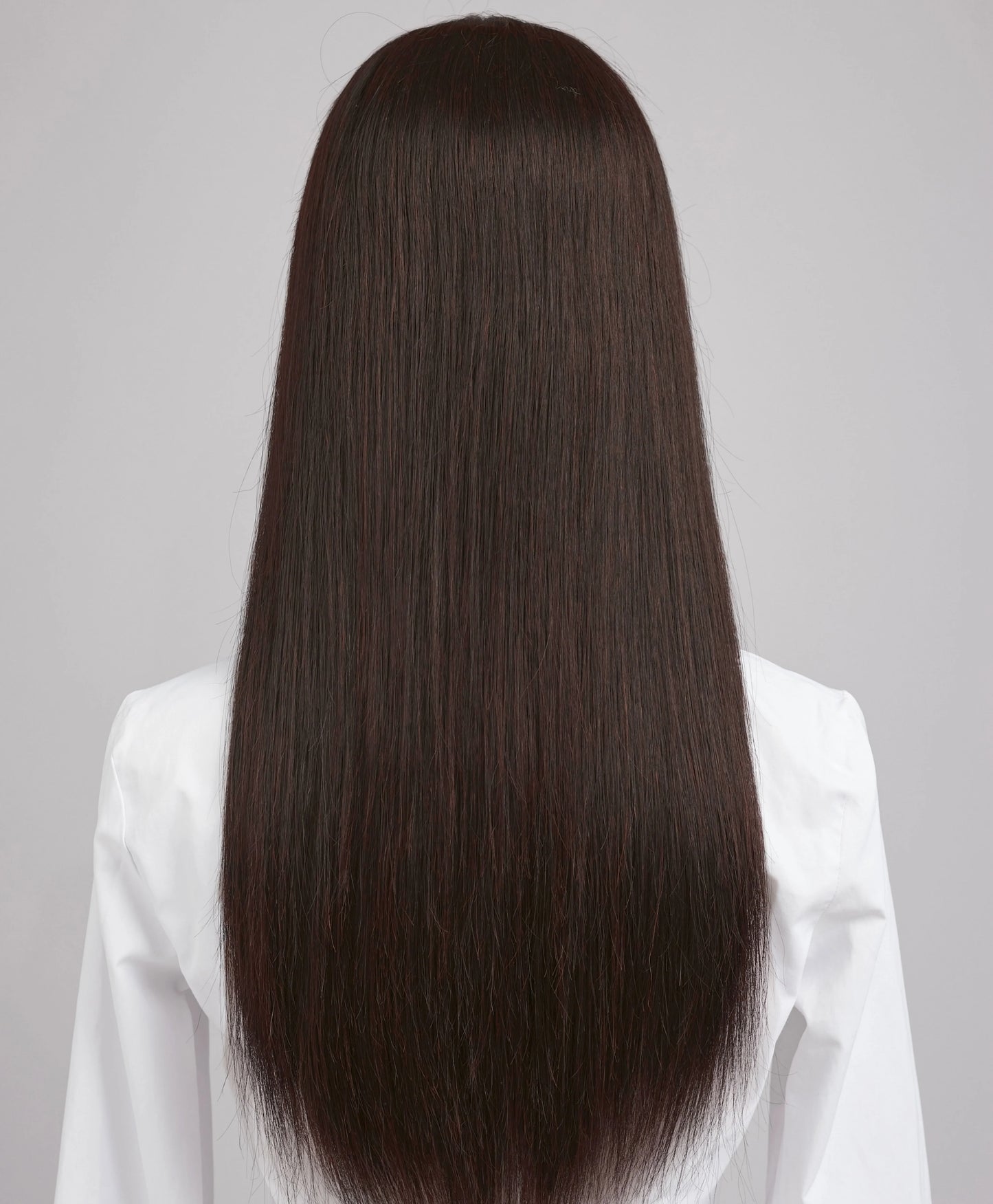 European Raw Human Hair Wig 6x6 Silk Top Realistic Scalp Glueless Wigs Layered Straight 150% Density PU Front Elastic Net Wig