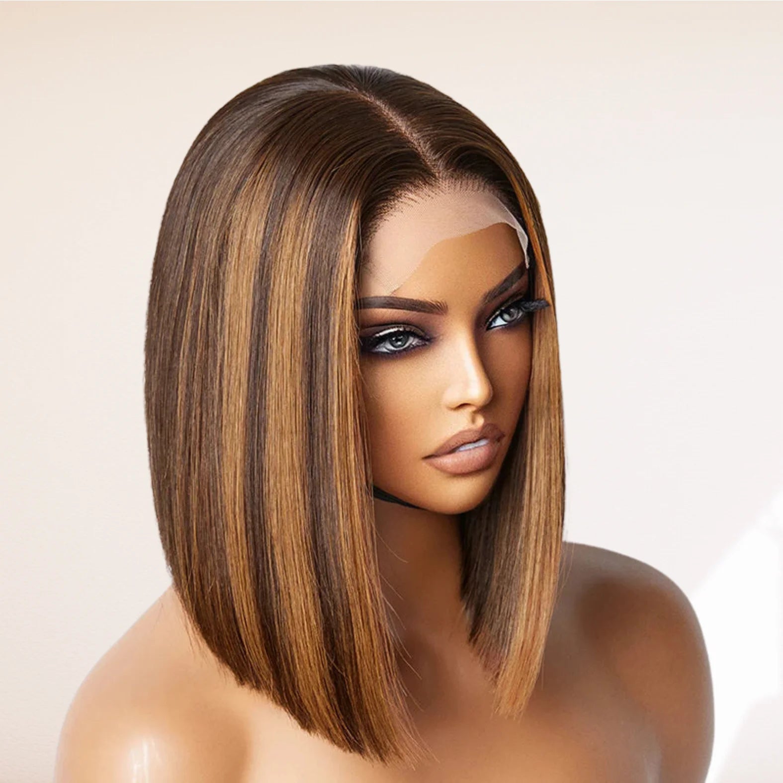 Gorgeous Fast Shipping Unprocessed Bone Straight Vietnamese Human Hair Wigs Human Hair Lace Front Cuticle Aligned Hair