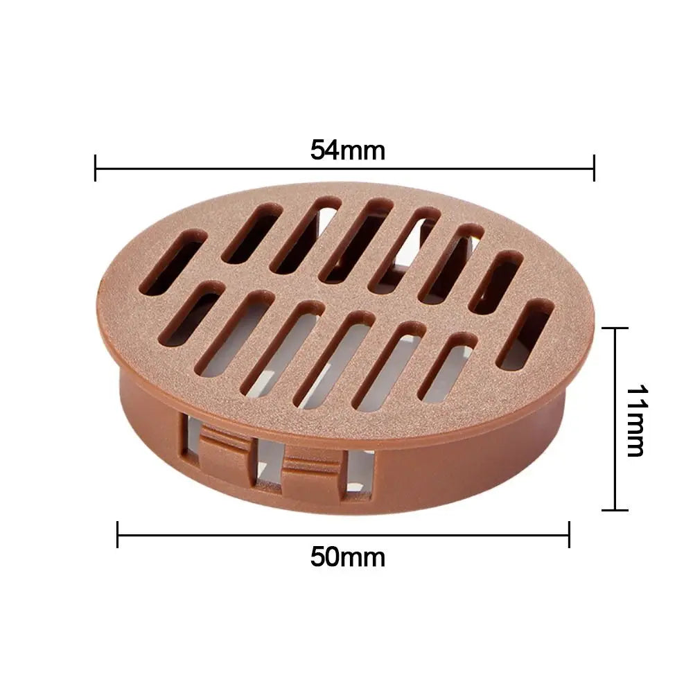 Heat Dissipation Rectangular Breathable Mesh Plastic Multiple Sizes Cabinet Wardrobe Air Vent Ventilation Grille Wardrobes
