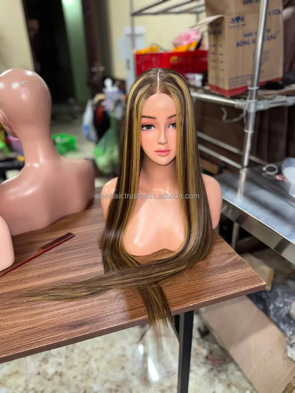 Wholesale Price Various Colors Human Hair Wigs Full Lengths 100% Raw Vietnamese Hair Extensions Lace Front Wigs