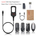 EU/US Version Launch X431 Key Programmer + 4 Smart Keys + Super Chip Full Set for Automotive Locksmith