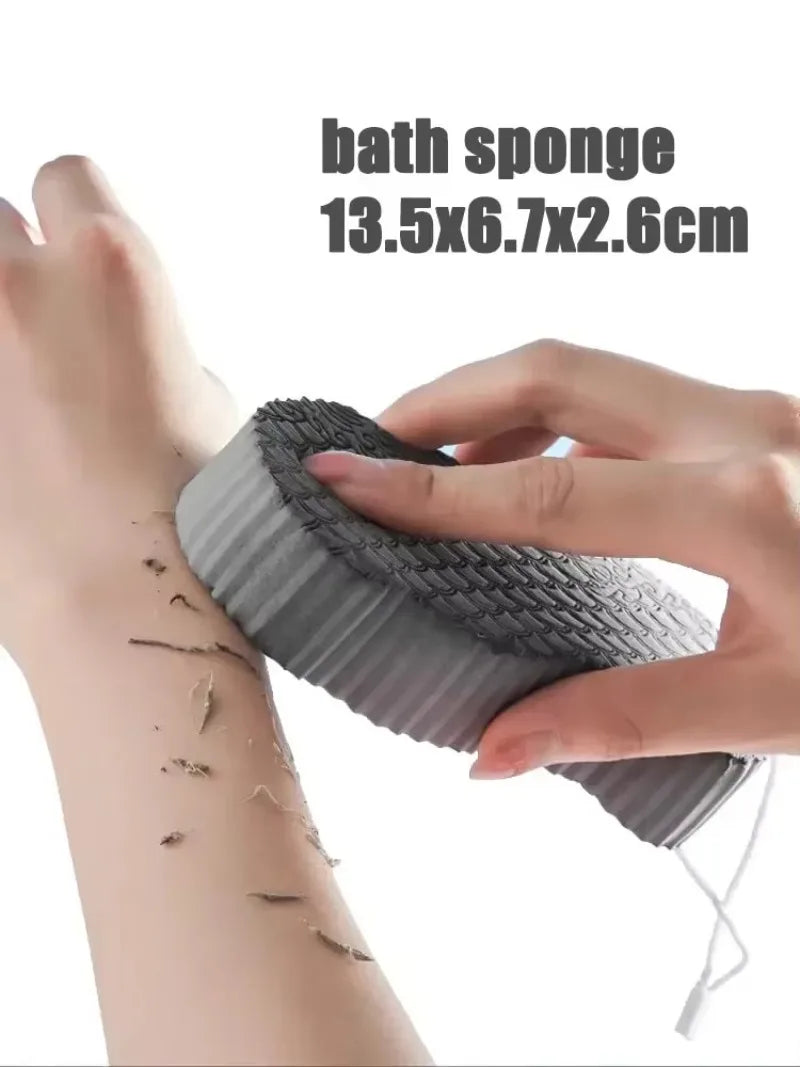 Exfoliating Brush for Feet Foot Wash Mat Brush Body Wash Scrubber in Shower Silicone Bath Massage Mat Back Brush Wall Mounted