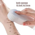 Exfoliating Brush for Feet Foot Wash Mat Brush Body Wash Scrubber in Shower Silicone Bath Massage Mat Back Brush Wall Mounted