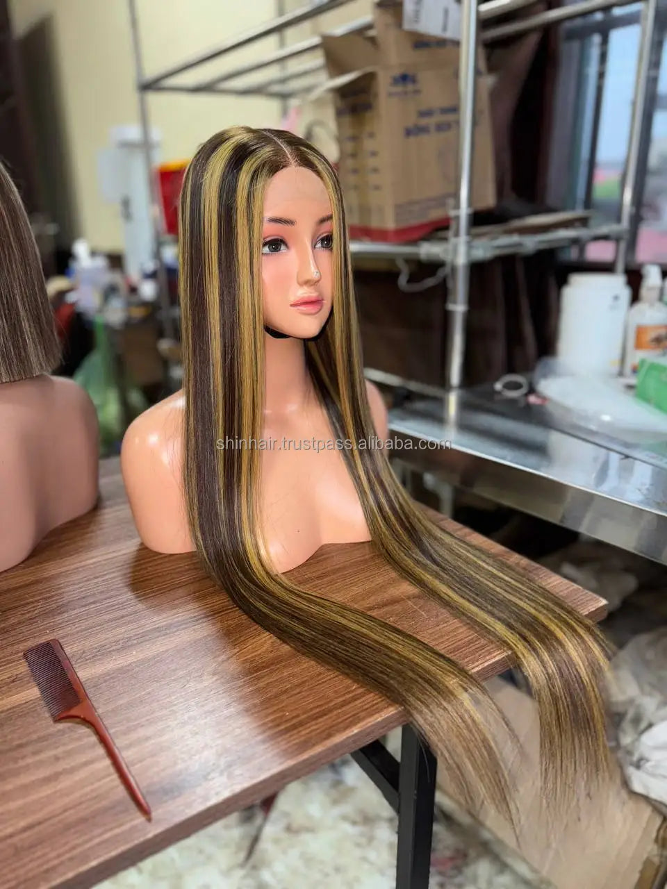 Wholesale Price Various Colors Human Hair Wigs Full Lengths 100% Raw Vietnamese Hair Extensions Lace Front Wigs
