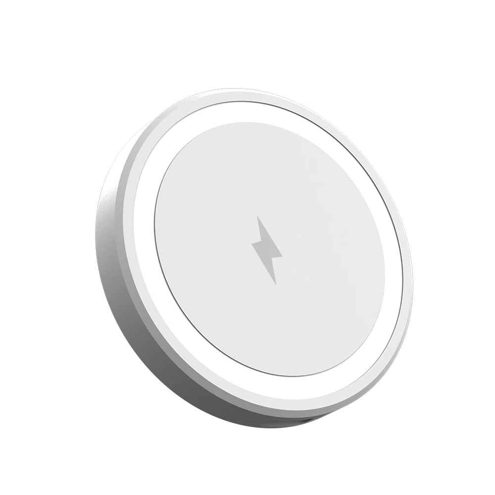 Mini Magnetic Wireless Charger Strong Magnet for iPhone 18 17 16 15 14 13 Slim Portable 15W Fast Charging Cargador inalámbrico