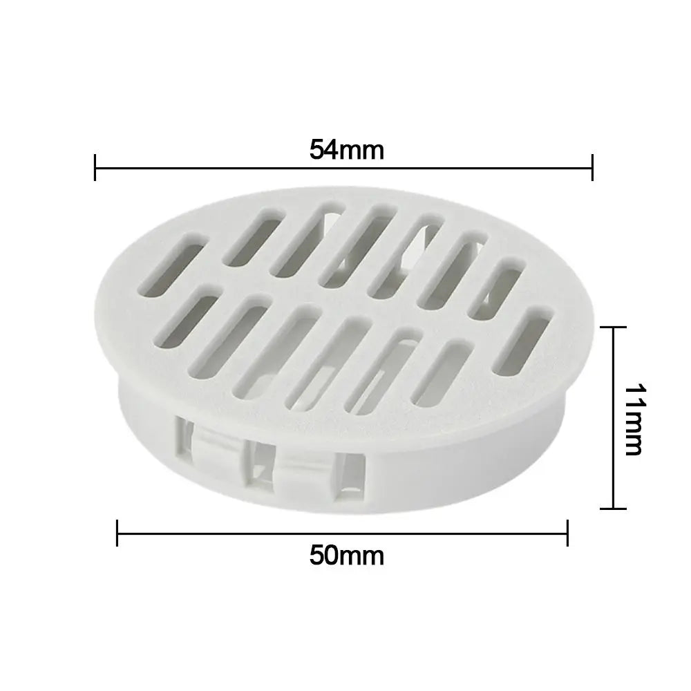 Heat Dissipation Rectangular Breathable Mesh Plastic Multiple Sizes Cabinet Wardrobe Air Vent Ventilation Grille Wardrobes