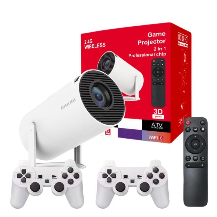 HY300 Android 11 Home Theater Projector 720P with Wireless Gaming Controller