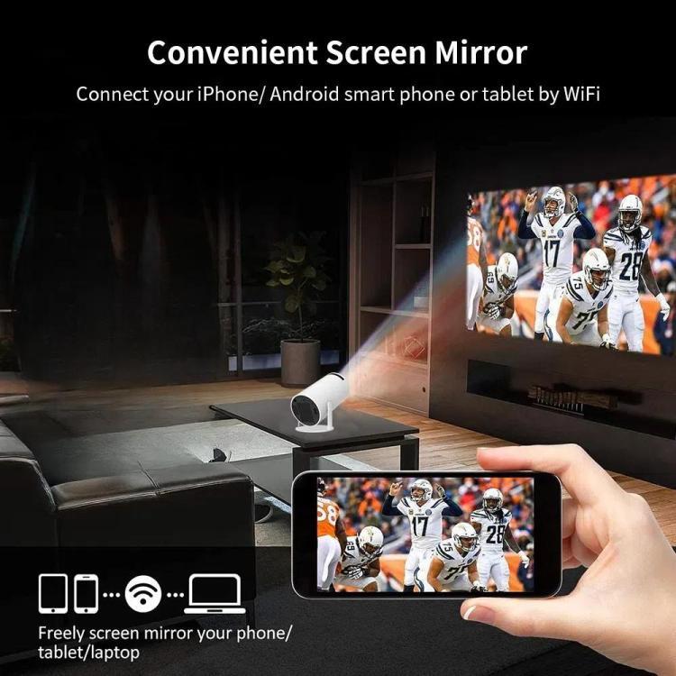 HY300 Android 11 Home Theater Projector 720P with Wireless Gaming Controller