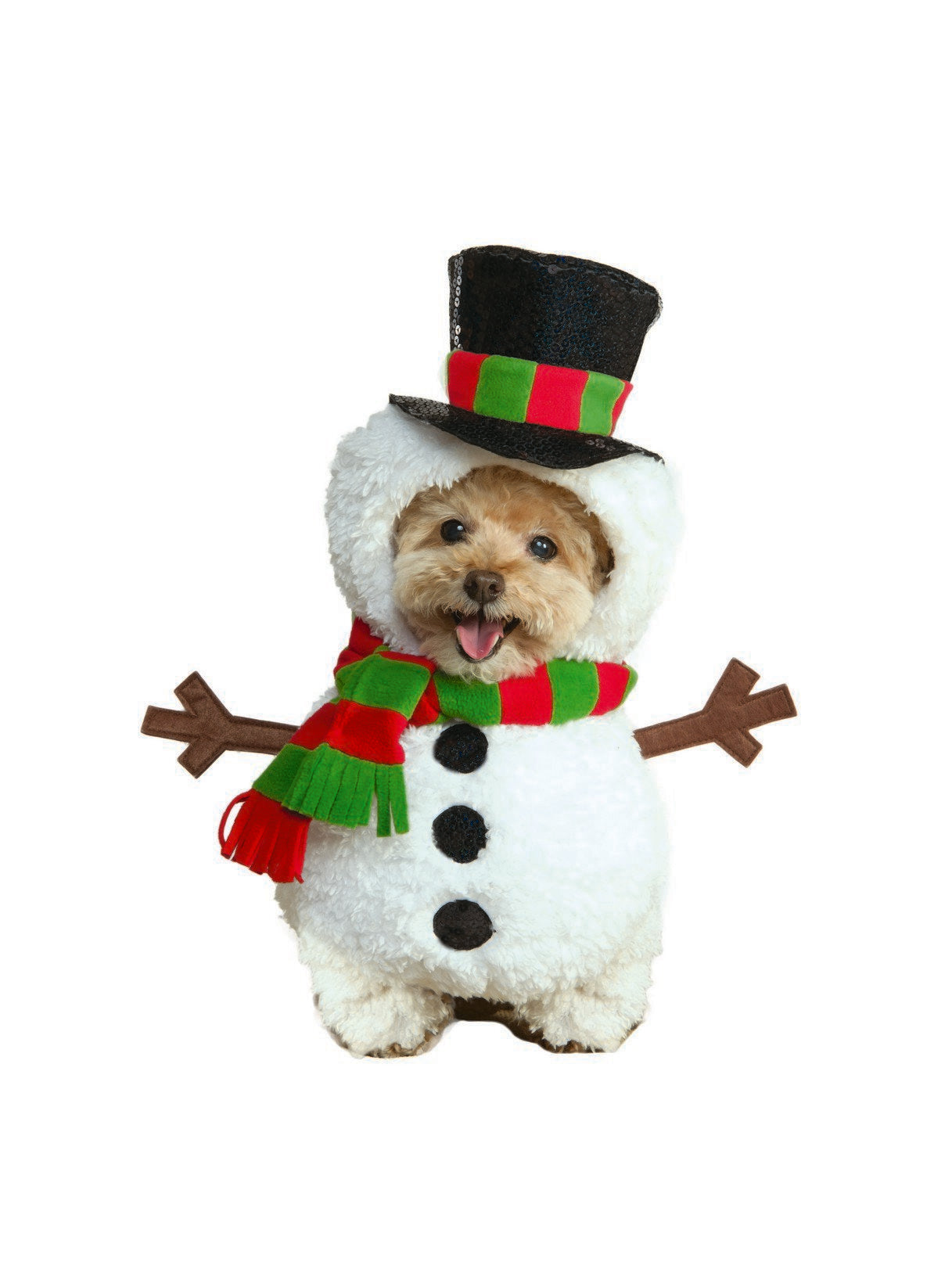 Snowman Pet Costume Pet M