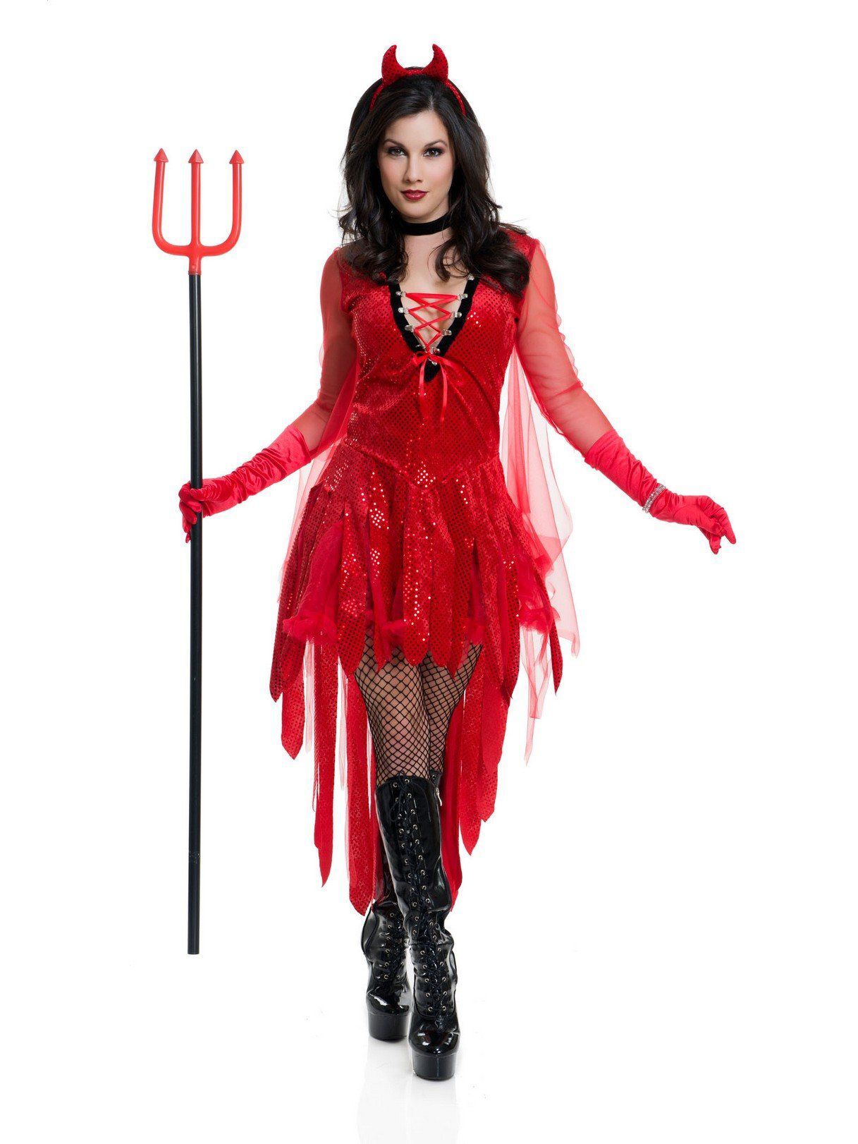 Womens Red Hot Devil Medium