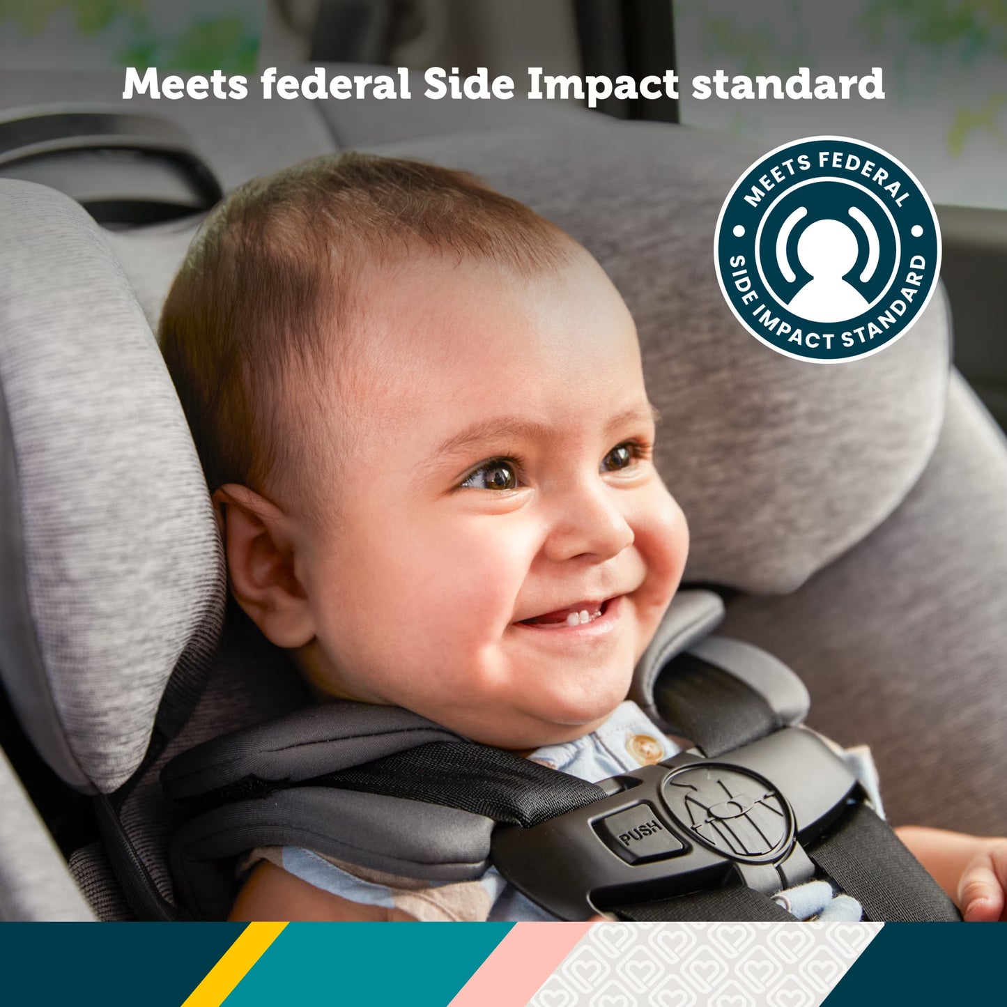 Quickfit All-In-One Convertible Car Seat, Travel Car Seat, Cirrus