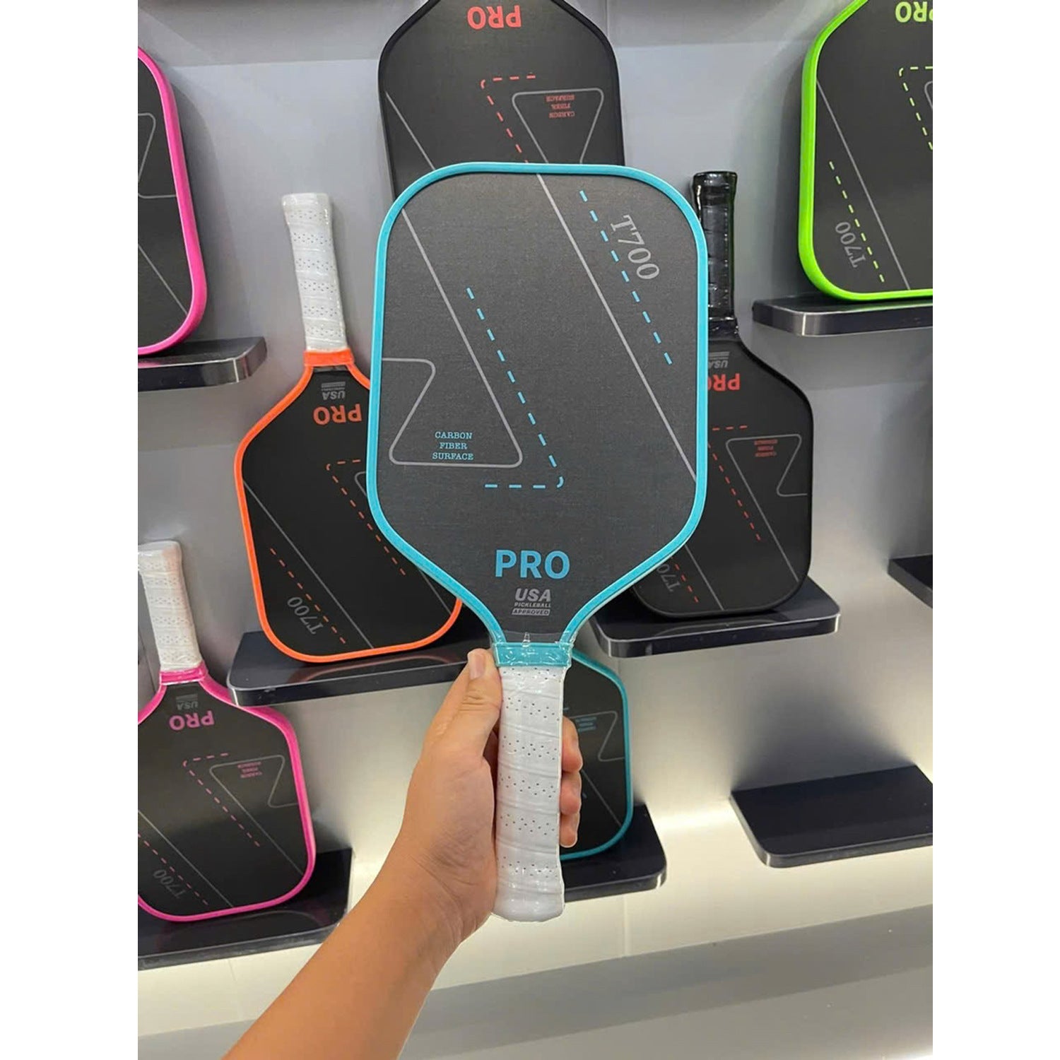 Carbon Fiber Pickleball Paddle Professional Sandblasted Surface