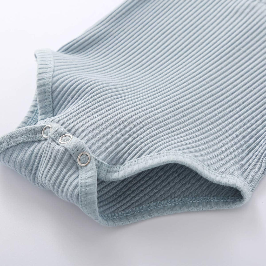 Bmnmsl Newborn Baby Boy Fall Clothes 3 6 12 18 24 Months Outfits Long Sleeve Knitted Cotton Romper & Pants Infant Winter Sets