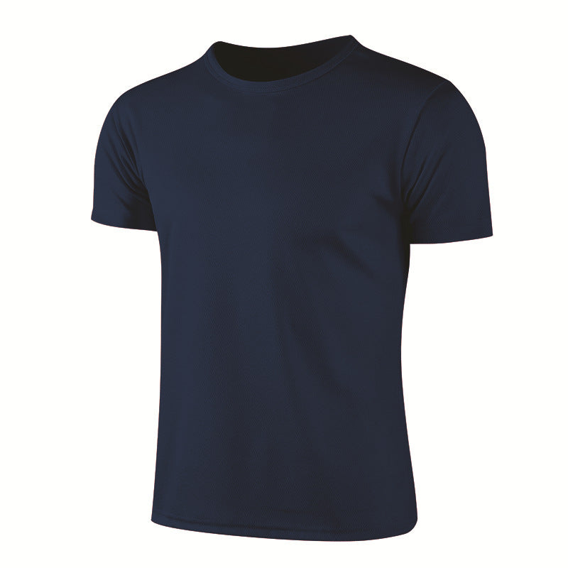 Quick Dry Round Neck Short Sleeve T-Shirt