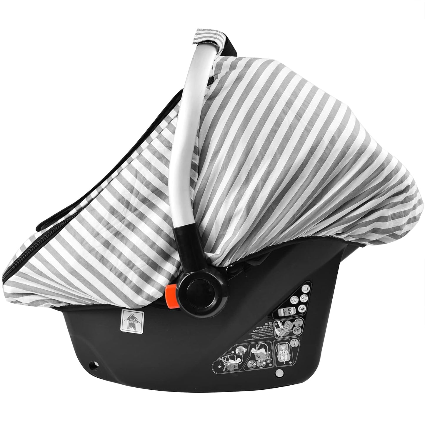 Car Seat Covers for Babies,Baby Car Seat Cover for Boys Girls,Stripe Print
