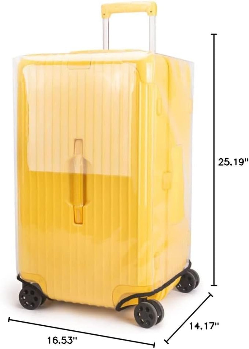 Luggage Cover Suitcase Cover Protector Luggage Protector Suitcase Cover Clear Trunk Luggage Covers for Suitcase (Transparent, 32Inch)