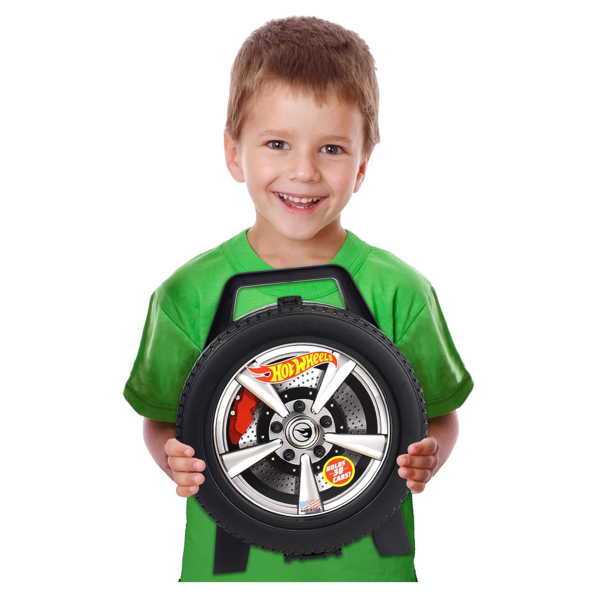 Toy Car Storage Case, Fits 30 Cars, Children Ages 3+