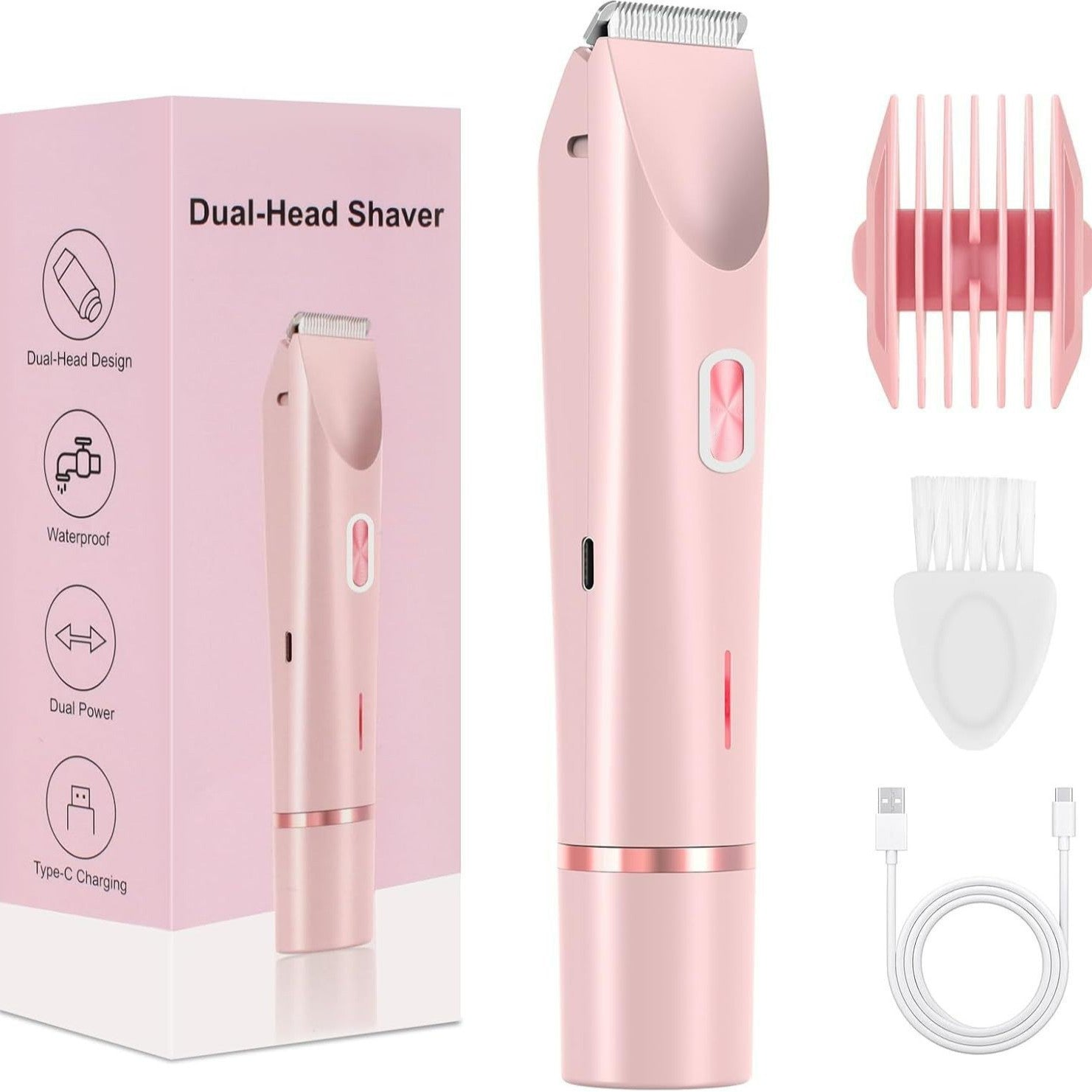 Dual Head Women Electric Shaver