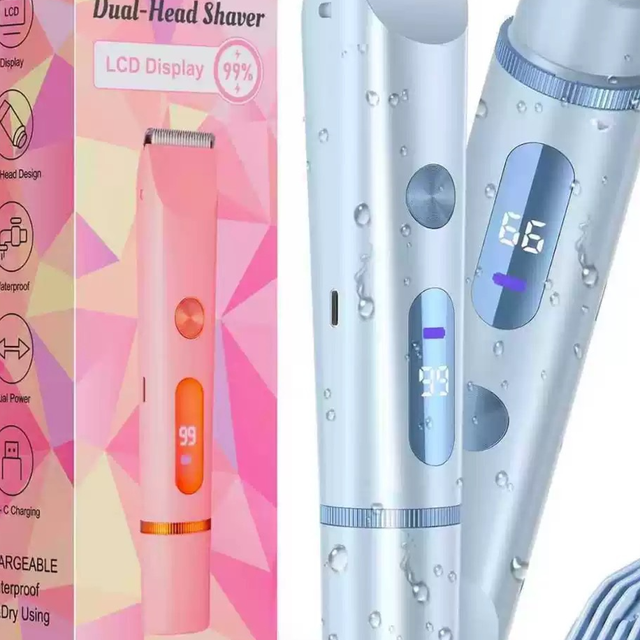 Dual Head Women Electric Shaver