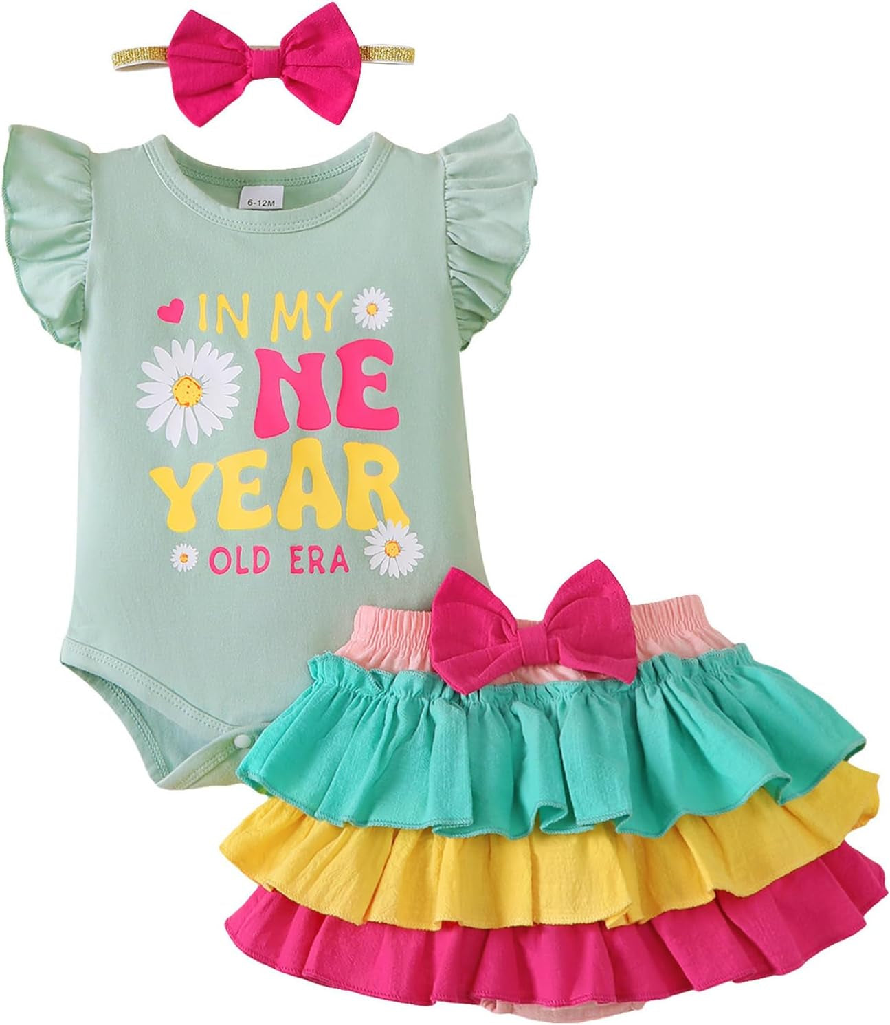 Mioglrie Newborn Baby Girl Clothes Infant Summer Outfits 0 3 6 12 18 Months