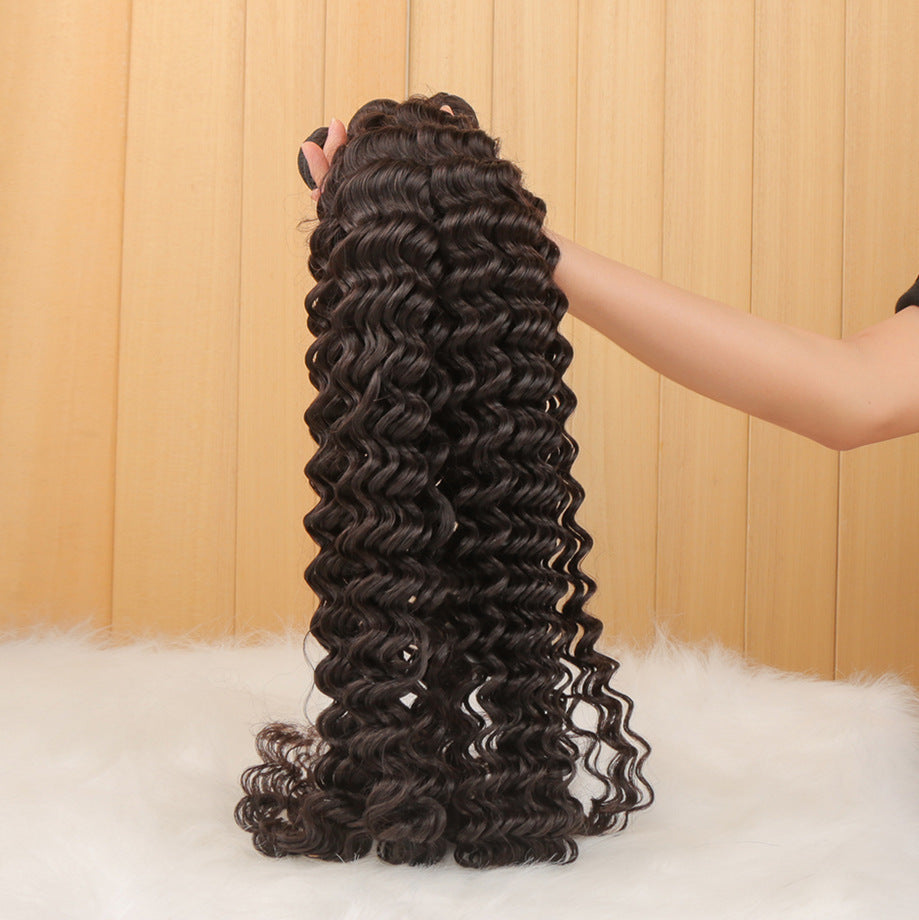 Deep Wave Human Hair Bundles