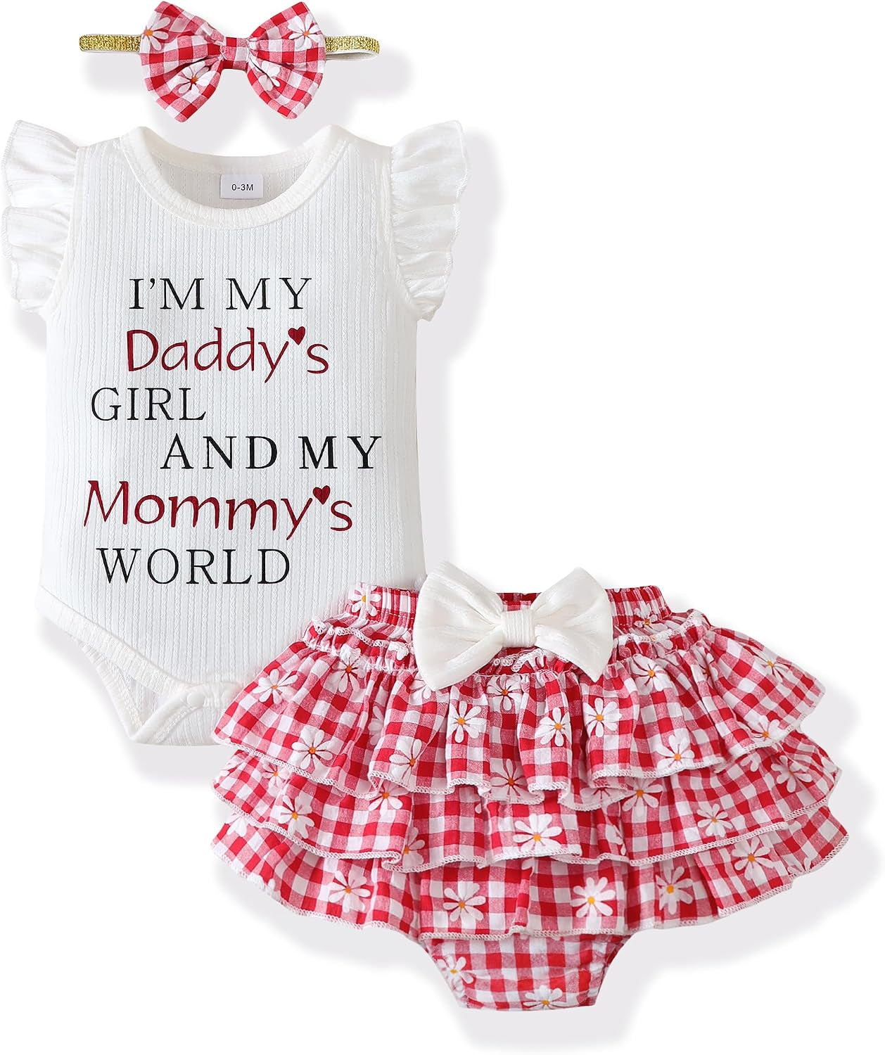 Mioglrie Newborn Baby Girl Clothes Infant Summer Outfits 0 3 6 12 18 Months