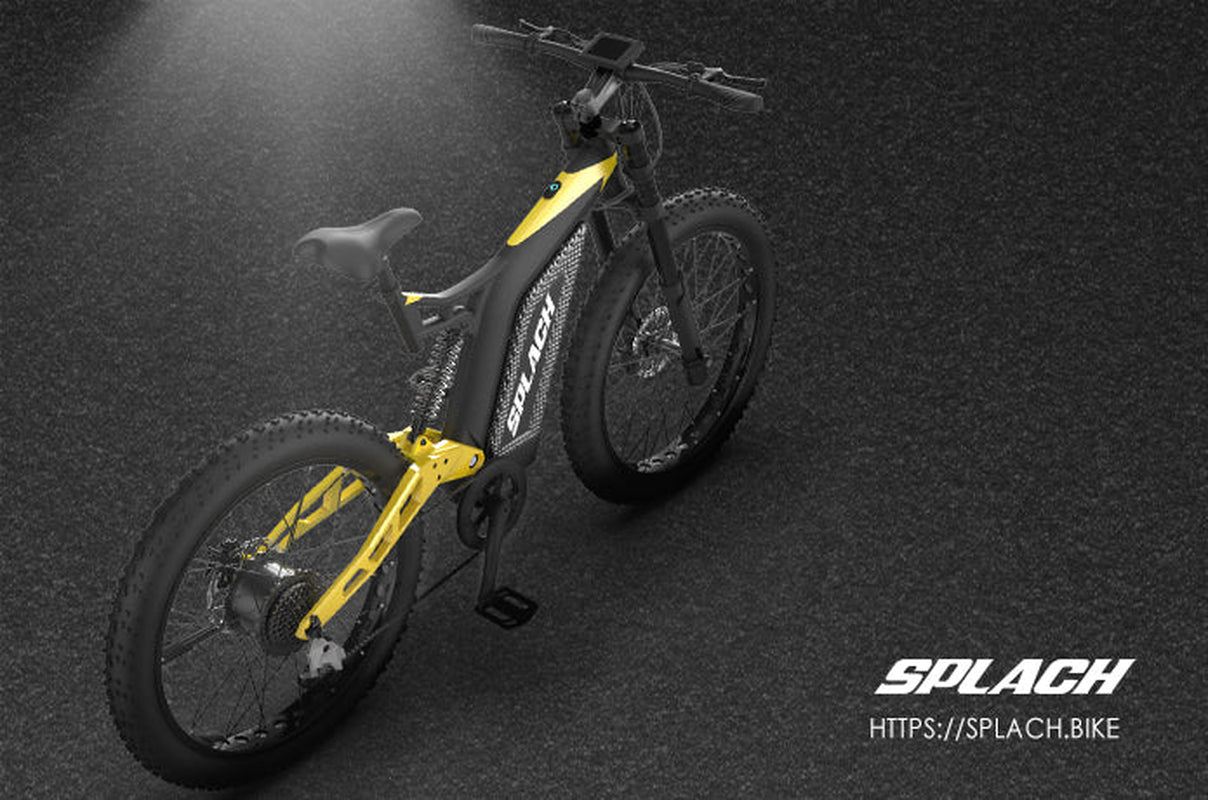 SPLACH PATRIOT: Powerful 1500W Motor for Fast and Long-Ranged Travel