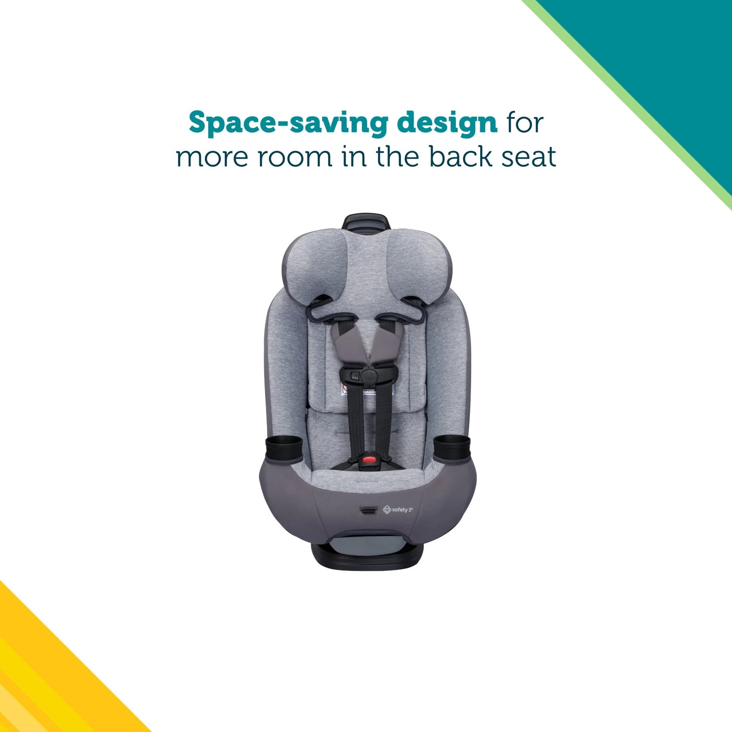 Quickfit All-In-One Convertible Car Seat, Travel Car Seat, Cirrus