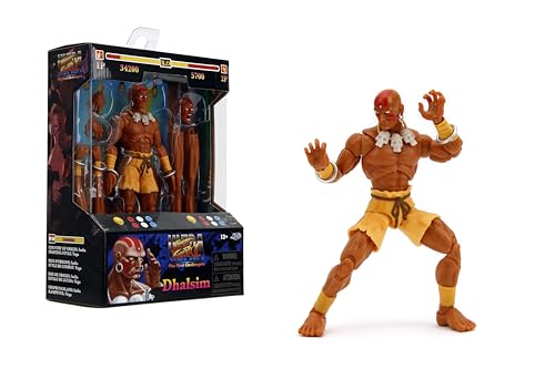 Street Fighter 6" Dhalsim Action Figure Toys for Kids and Adults