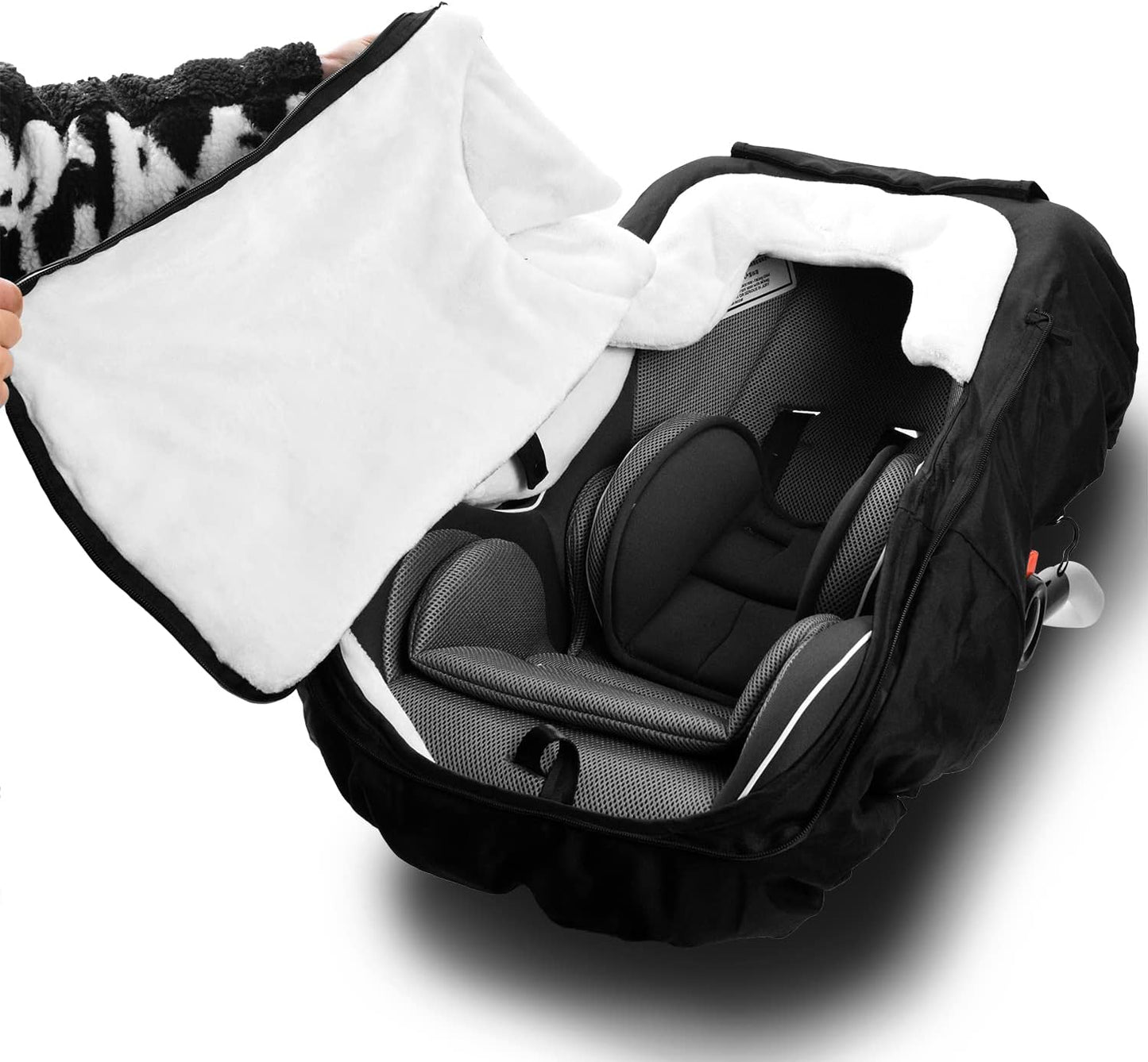 Baby Car Seat Cover,Universal Winter Car Seat Cover for Infant Boys Girls